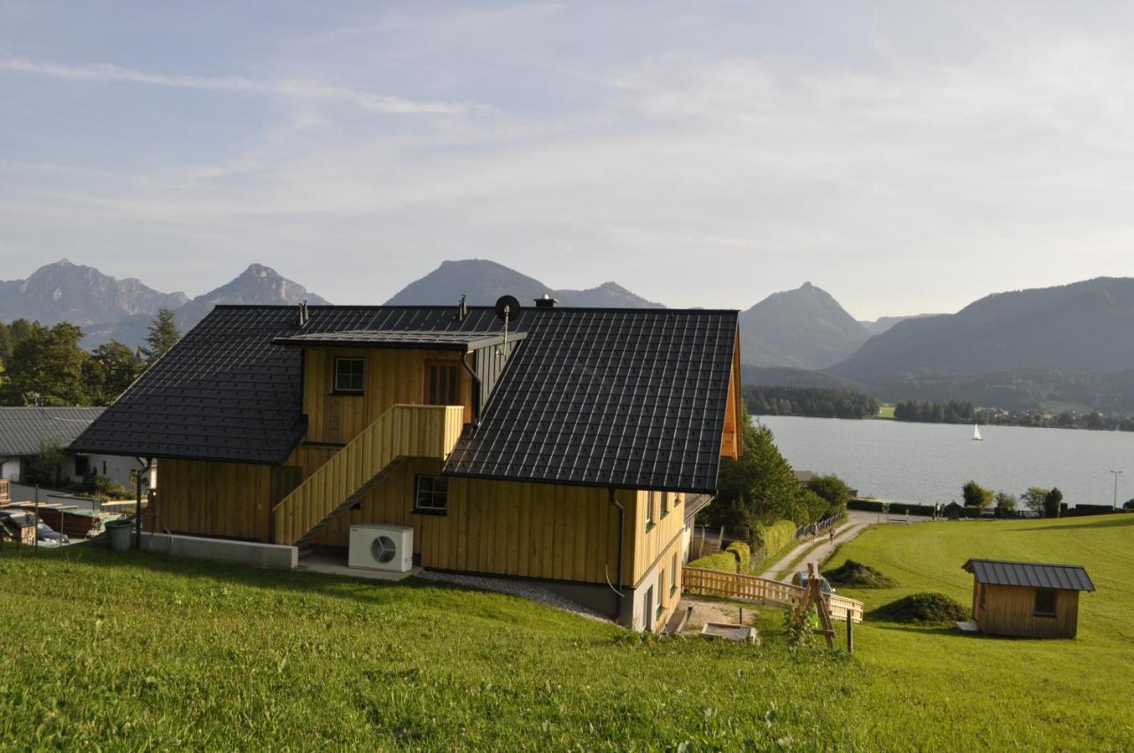 Ferienwohnungen Holzidylle Sankt Wolfgang im Salzkammergut ภายนอก รูปภาพ