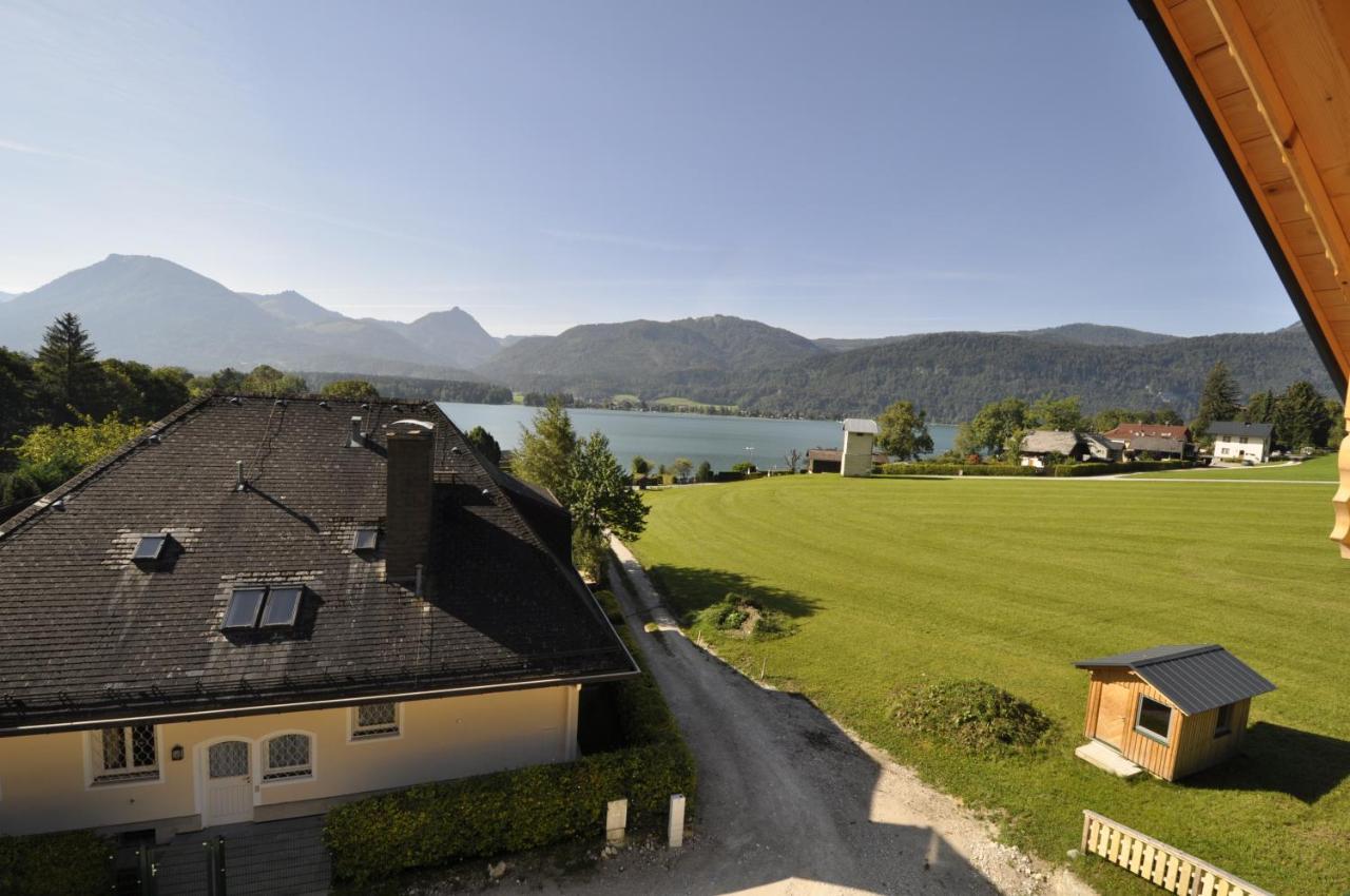 Ferienwohnungen Holzidylle Sankt Wolfgang im Salzkammergut ภายนอก รูปภาพ