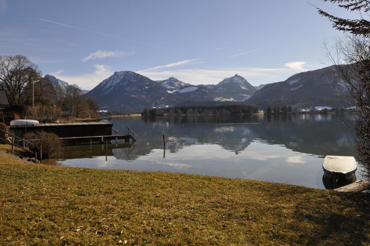 Ferienwohnungen Holzidylle Sankt Wolfgang im Salzkammergut ภายนอก รูปภาพ